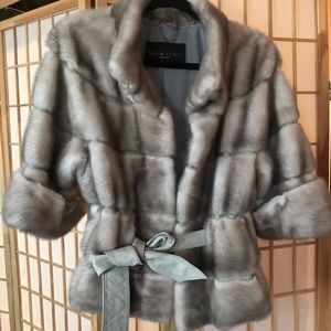 Real Mink Fur Coat